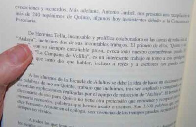 Letras y costumbrismo en la comarca