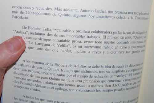 Letras y costumbrismo en la comarca
