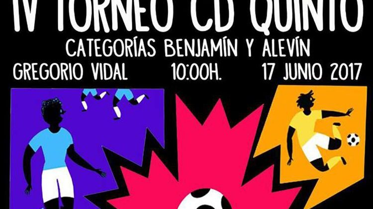 Este sábado, IV torneo del Club Deportivo Quinto