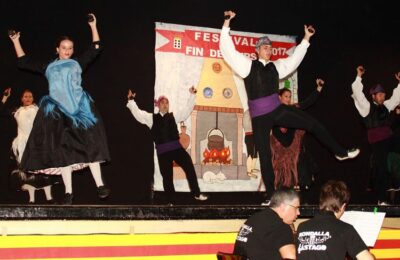 Broche de oro al curso de jota de Sástago con un gran festival