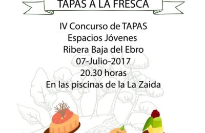 Esta tarde, ‘Tapas a la fresca’ en La Zaida