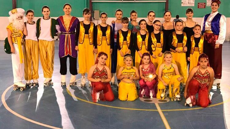 Fin de curso de las escuelas de patinaje