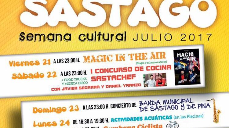 Sástago celebra su semana cultural