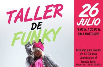 Taller de funky en Pina