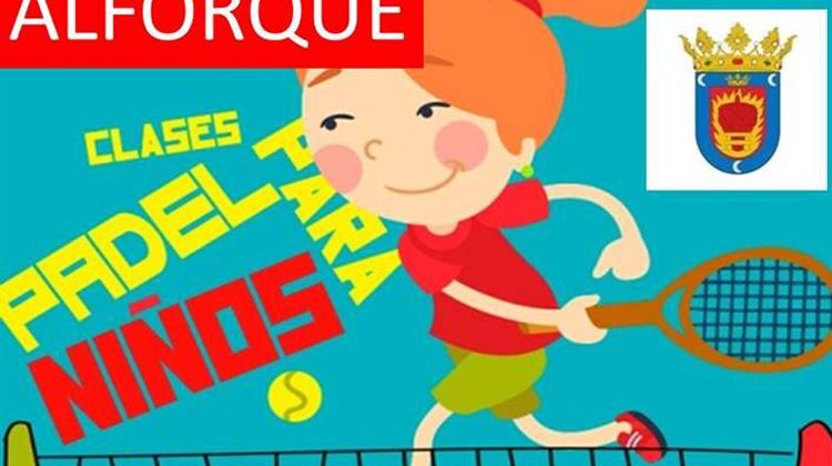 Último día para inscribirse a las clases de pádel en Alforque