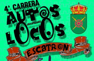 IV carrera de autos locos en Escatrón