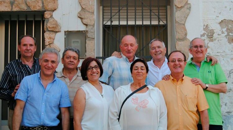 Divertido reencuentro de los quintos del 57 en La Zaida