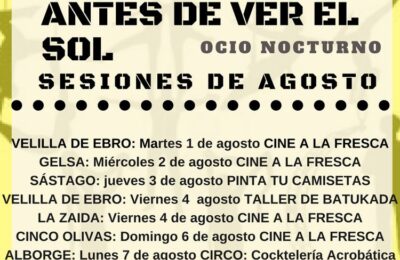 Buena acogida de la nueva edición de ‘Antes de ver el sol’