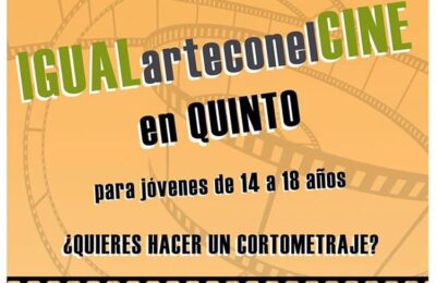 Taller de cine para jóvenes en la sede de la comarca