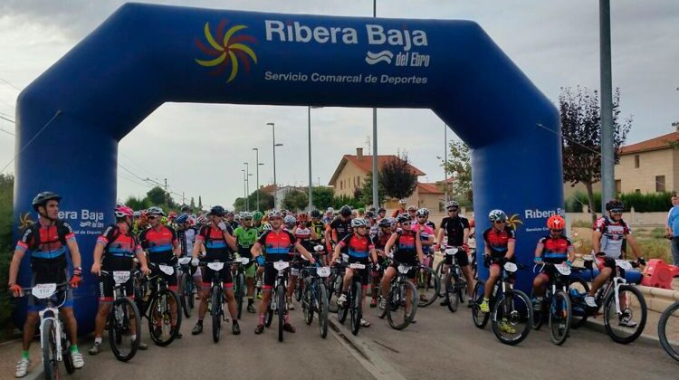 Más de 160 corredores en la II BTT de Quinto