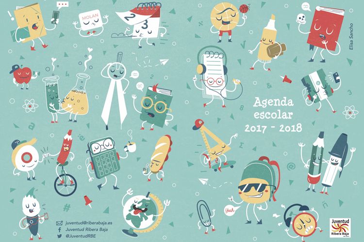 Nueva agenda escolar para jóvenes de la comarca