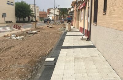 Continúan las obras de renovación y abastecimiento en Quinto