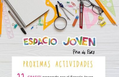 Actividades variadas en el espacio joven de Pina