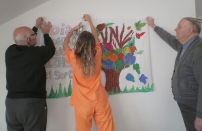 La residencia de Sástago sensibiliza en el Día Mundial del Alzheimer