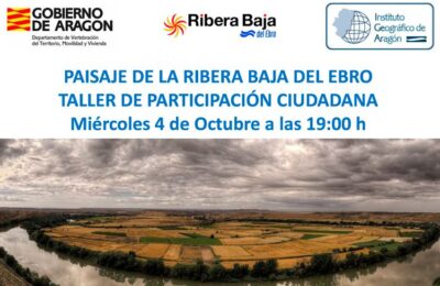 El 4 de octubre, taller de participación ciudadana para crear el mapa de paisaje de la comarca
