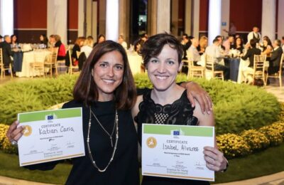 La gelsana Isabel Álvarez recibe el premio ‘joven emprendedora del año’