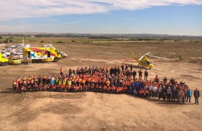 300 voluntarios de Protección Civil abordan su futuro en Quinto
