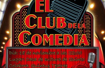 Este sábado, vuelve el club de la comedia al más puro estilo quintano