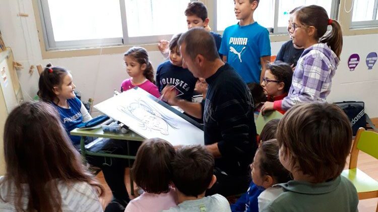 Actividad de animación a la lectura en La Zaida