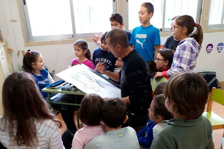 Actividad de animación a la lectura en La Zaida