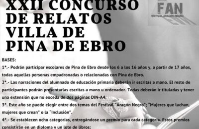 Nueva edición del los concursos de relatos y dibujo de Pina