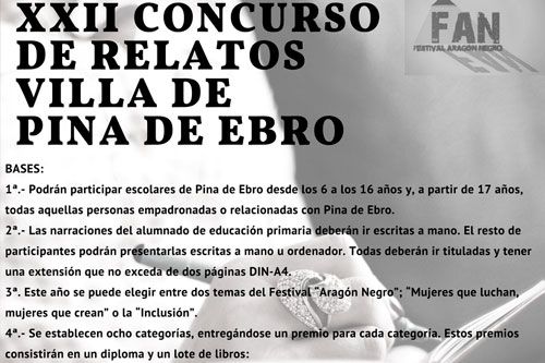 Últimos días para participar en el concurso de relatos y dibujo de Pina