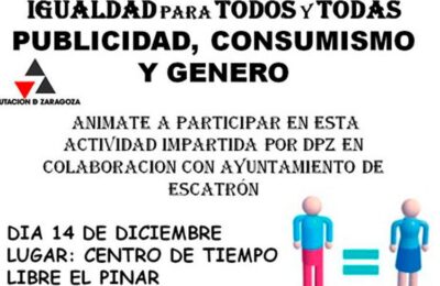 Talleres por la igualdad en Escatrón