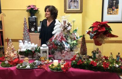 Exposición y sorteo de centros navideños en Gelsa