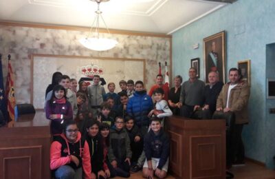 Pleno infantil en el Ayuntamiento de Quinto