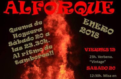 Este fin de semana, fiestas de Alforque en honor a San Fabián y Sam Sebastián