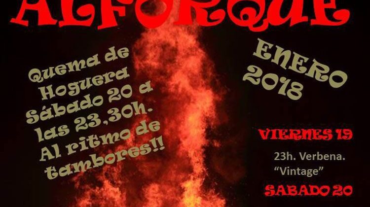 Este fin de semana, fiestas de Alforque en honor a San Fabián y Sam Sebastián