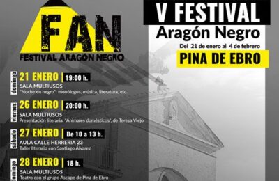 Pina comienza su programación de Aragón Negro