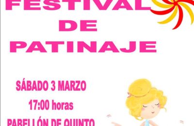 Este sábado, exhibición de las escuelas de patinaje en Quinto
