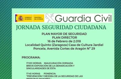 Jornada de seguridad ciudadana organizada por la Guardia Civil