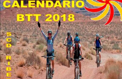 Calendario de salidas BTT para el año 2018