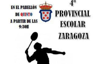Este sábado, encuentro provincial de bádminton en Quinto