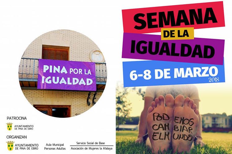 Actividades por la igualdad en Pina