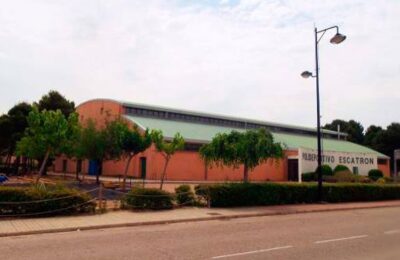 Escatrón tendrá un gimnasio junto al pabellón polideportivo