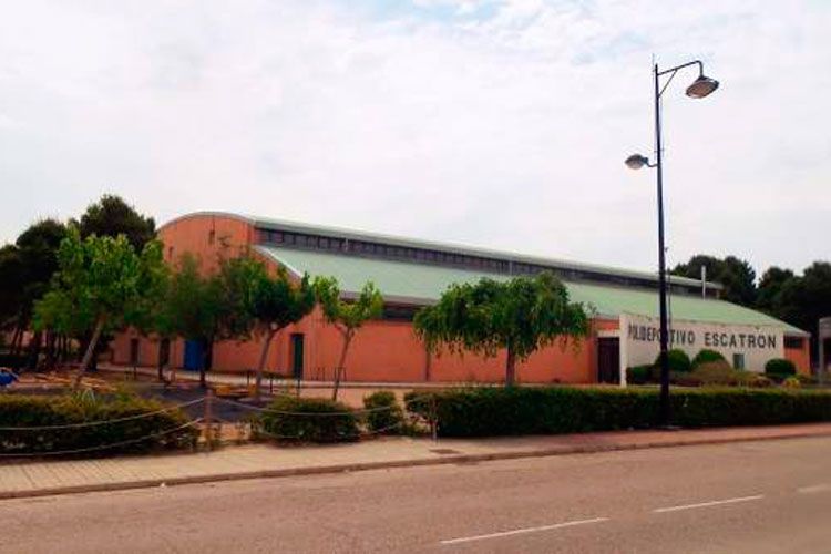Escatrón tendrá un gimnasio junto al pabellón polideportivo