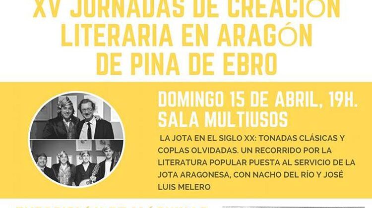 XV Jornadas de creación literaria en Pina