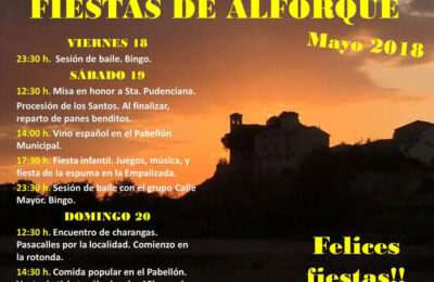 Fiestas de Santa Pudenciana en Alforque