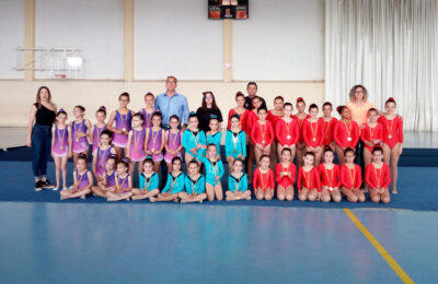 Exhibición comarcal de gimnasia rítmica