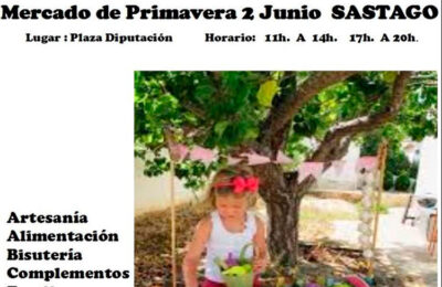 Este sábado, mercado de primavera en Sástago