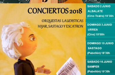 Conciertos de fin de curso de la laudística de Sástago y Escatrón