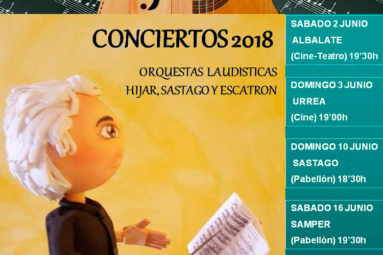 Conciertos de fin de curso de la laudística de Sástago y Escatrón