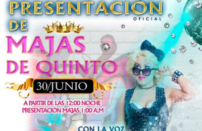 Este sábado, presentación de majas en Quinto