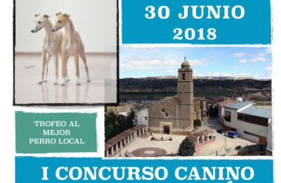 Este sábado, primer concurso canino ‘Villa de Escatrón’