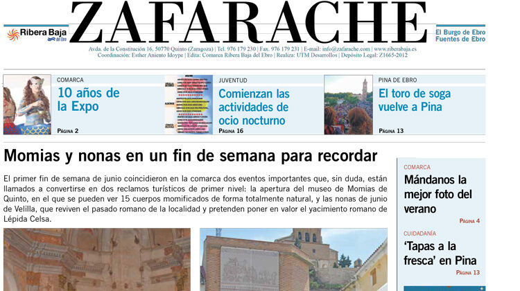 Ya puedes leer el número 77 de Zafarache