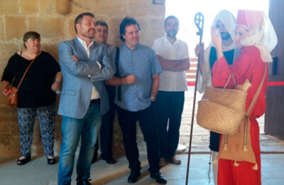 Comienzan las visitas teatralizadas por el Monasterio de Rueda