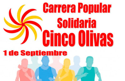 Nueva edición de la carrera solidaria en Cinco Olivas